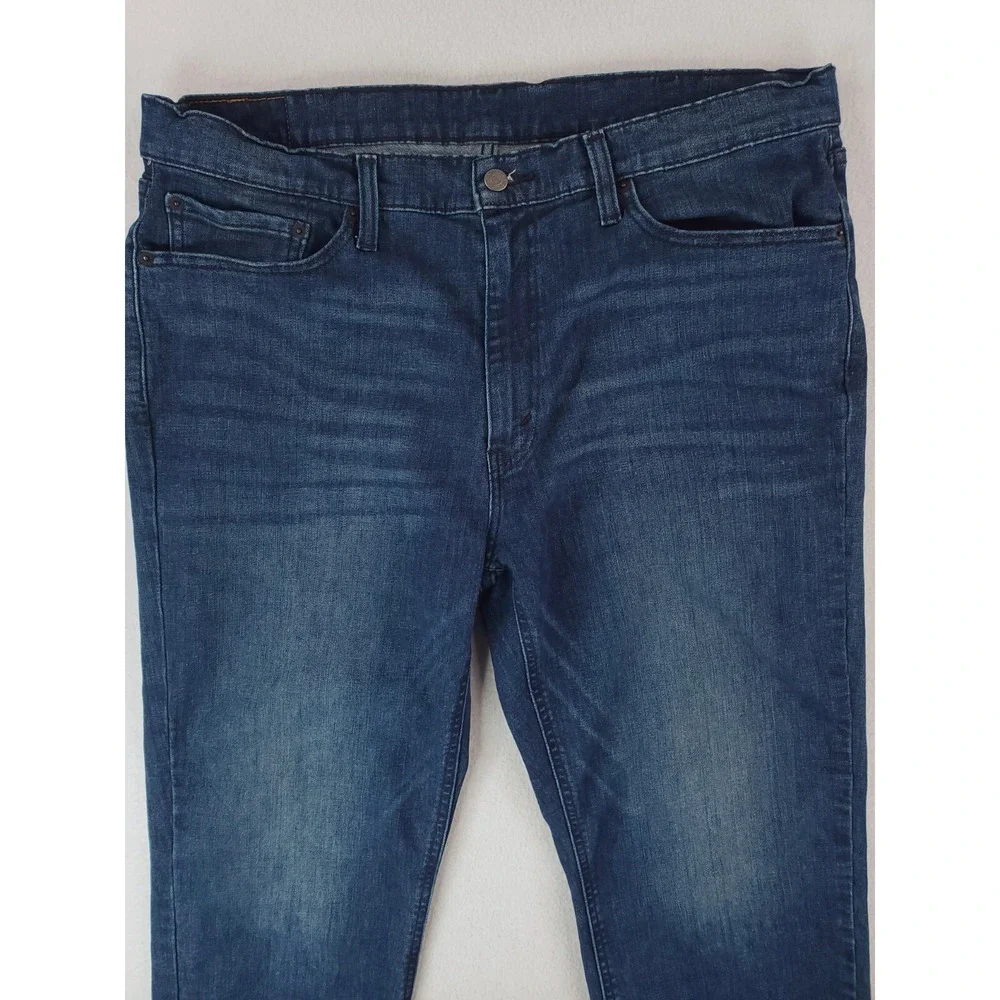 Levis 541 Jeans Mens 38x32 Blue Athletic Tapered Stretch Denim Pants Red Tab